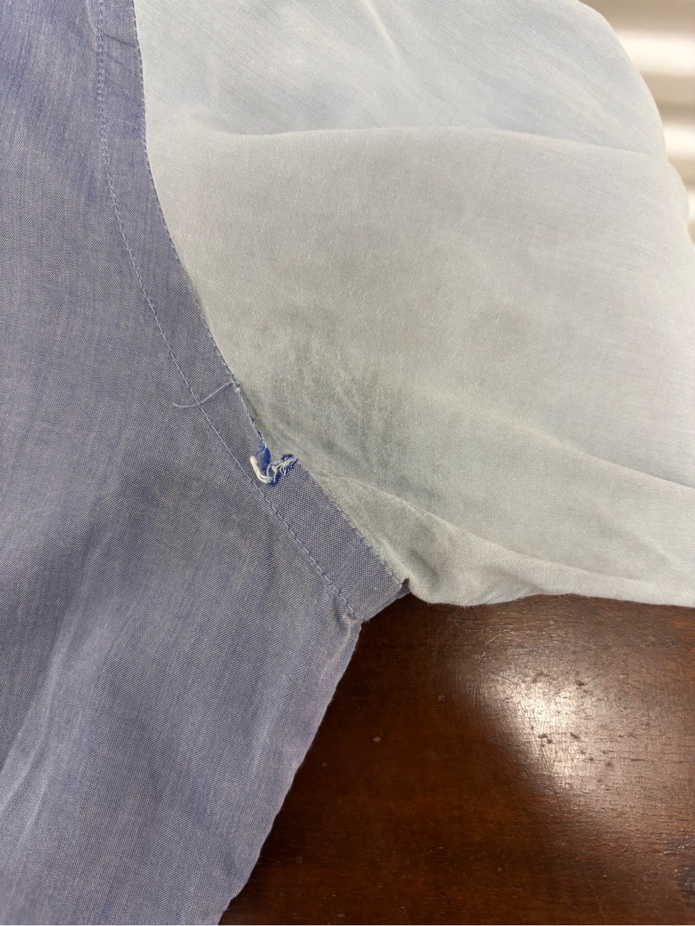 Men's J Lindeberg prototype patchwork Shirt - Picture 5 of 5